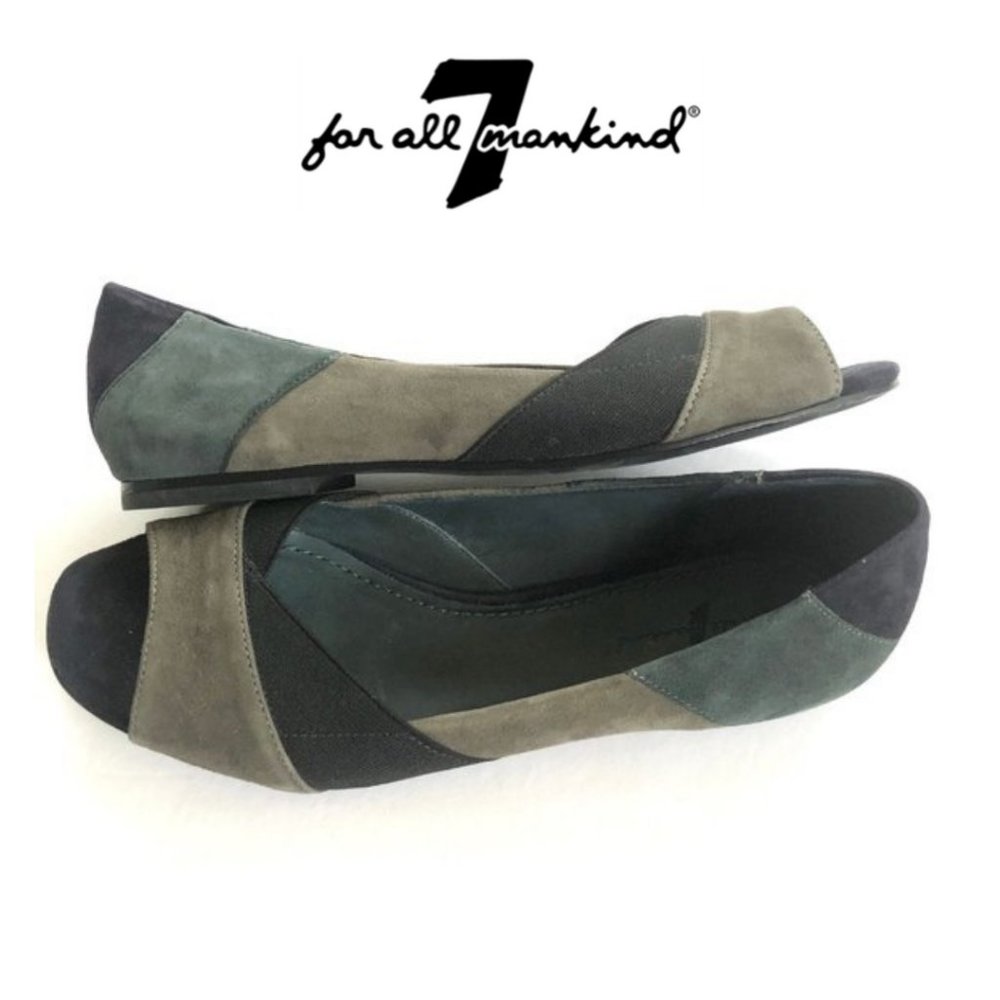 7 For All Mankind Yazz Suede Flats